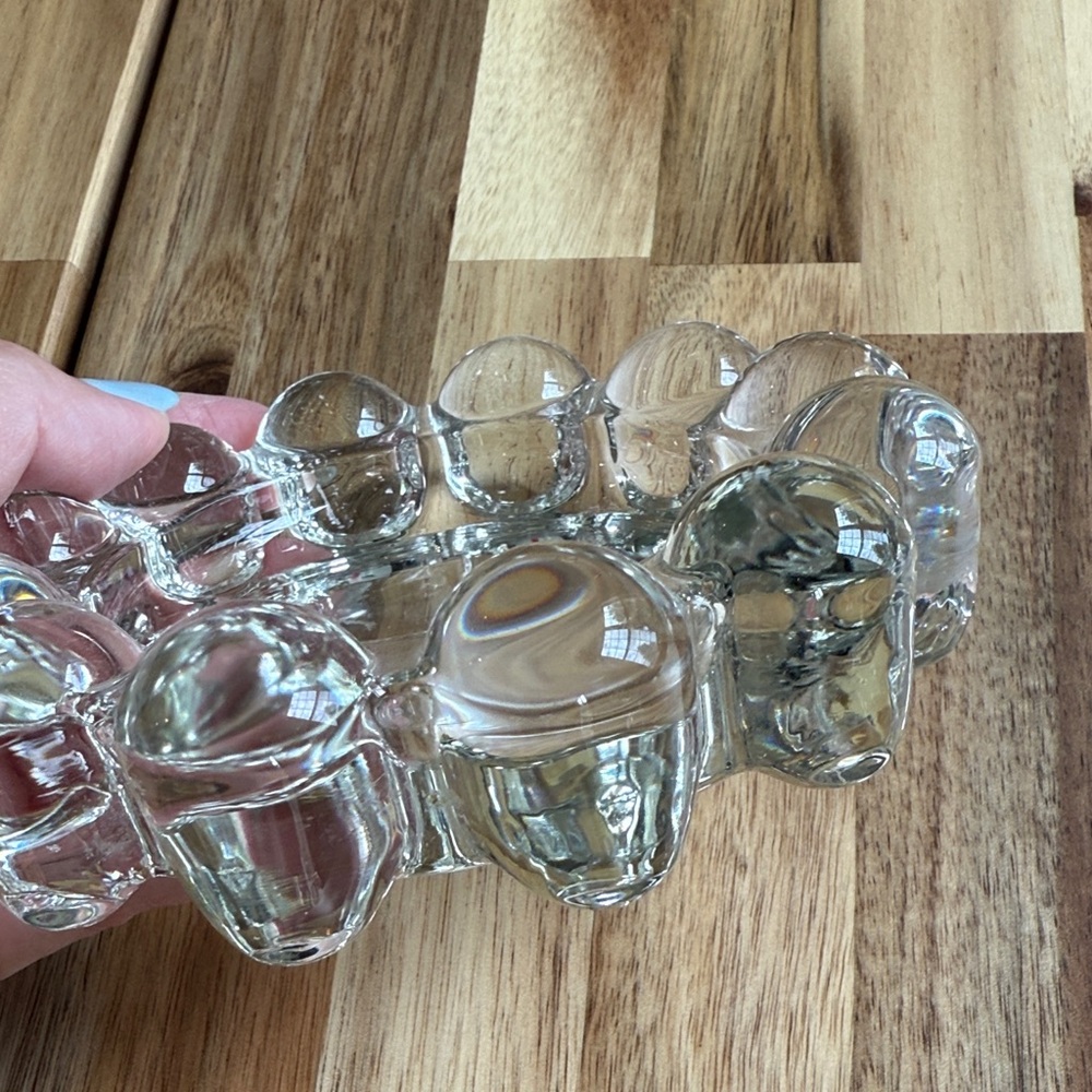 Vintage Ashtray, clear glass - Picture 4 of 5